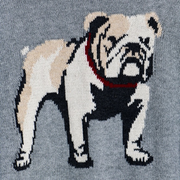 Club Room English Bulldog Sweater - Picture 5 of 5